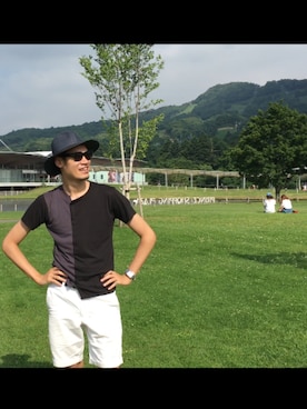 「SABRE」｜Yuta.Karubeさん（メンズ・183cm）の夏コーディネート
