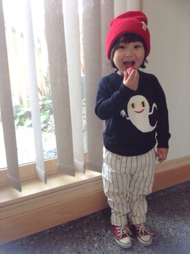 ザネリさん(キッズ・100cm)の春コーディネート