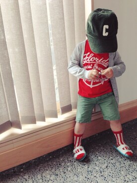 ザネリさん（キッズ・100cm）の春コーディネート