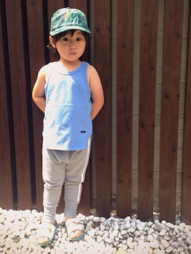 ザネリさん（キッズ・100cm）の夏コーディネート