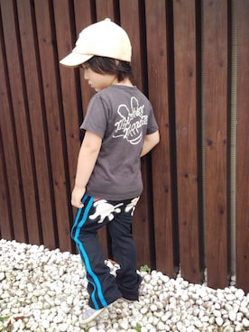 「ミッキーT」｜「アイテム（ラッピングキット）」を使った、ザネリさん（キッズ・100cm）の夏コーディネート