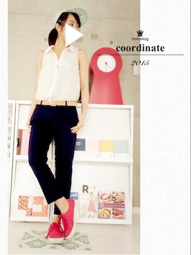 えだまめさん(レディース・159cm)の夏コーディネート