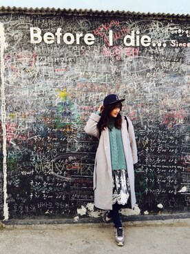 ayumi nittaさん(レディース・160cm)の冬コーディネート