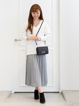 NBB STAFF 08さん（レディース・158cm）の冬コーディネート