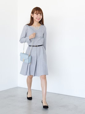 NBB STAFF 08さん（レディース・158cm）の冬コーディネート