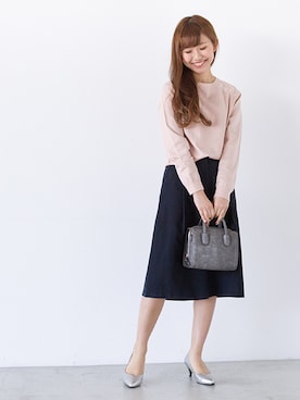 NBB STAFF 08さん(レディース・158cm)の冬コーディネート