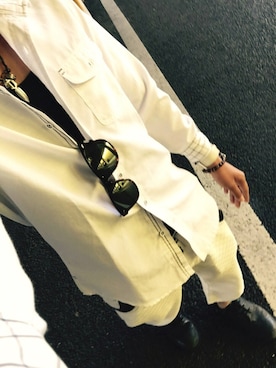 「D&G（ディーアンドジー）のアイテム（腕時計）」を使った、りゅさん（メンズ・167cm）の秋コーディネート