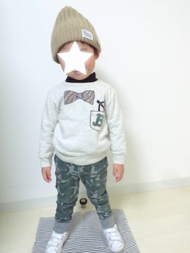 マヨさん（キッズ・100cm）の冬コーディネート