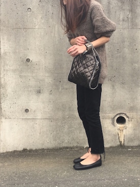 「BAFY（バフィー）のアイテム」を使った、riicaaさん（レディース・160cm）の秋コーディネート