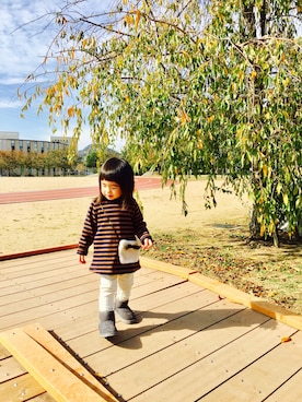 「2歳」｜☆TIE☺︎さん（レディース・152cm）の秋コーディネート