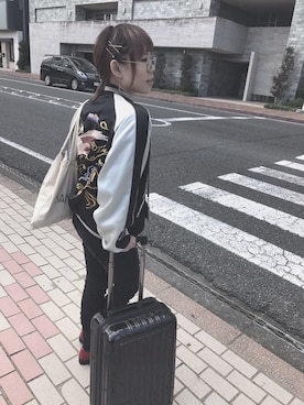 「byblos（ビブロス）のアイテム」を使った、M.さん（レディース・160cm）の秋コーディネート