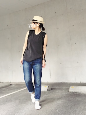 yam.さん（レディース・162cm）の夏コーディネート