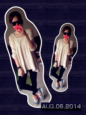 何吱さんのコーディネート