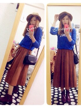 何吱さんのコーディネート