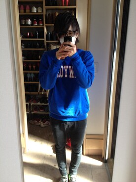 ぽてちょるさん（メンズ・172cm）の春コーディネート