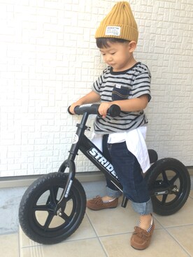 Dai-cHiさん（キッズ・90cm）の秋コーディネート