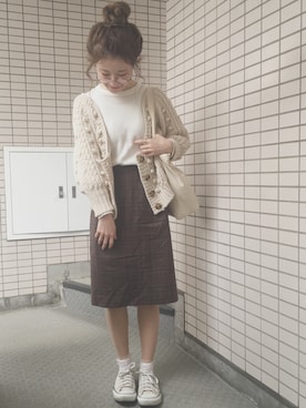 「Lovedrose&Co.（ラブドゥローズアンドコー.）のアイテム」を使った、har ( ハル )さん（レディース・153cm）の春コーディネート