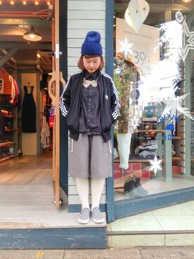 KURODA  AYANOさん（レディース・153cm）の秋コーディネート