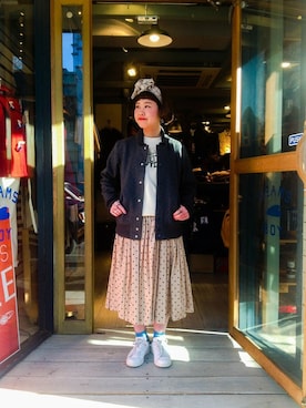 KURODA AYANOさん(レディース・153cm)の冬コーディネート