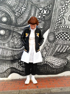 KURODA  AYANOさん（レディース・153cm）の冬コーディネート