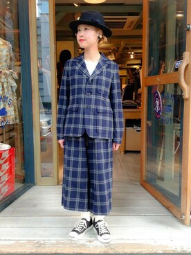 「cableami 」｜KURODA  AYANOさん（レディース・153cm）の秋コーディネート