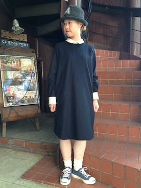 「cableami 」｜KURODA  AYANOさん（レディース・153cm）の秋コーディネート