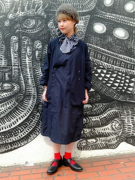 「cableami 」｜KURODA  AYANOさん（レディース・153cm）の秋コーディネート