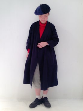 「Paraboot」｜KURODA  AYANOさん（レディース・153cm）の秋コーディネート