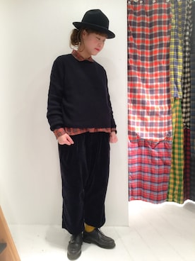 「cableami 」｜KURODA  AYANOさん（レディース・153cm）の冬コーディネート