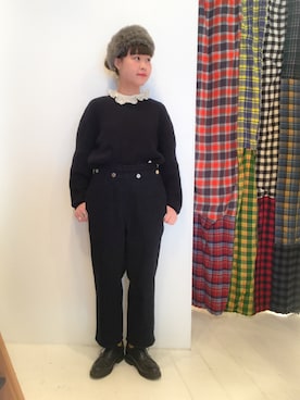 「cableami 」｜KURODA  AYANOさん（レディース・153cm）の冬コーディネート
