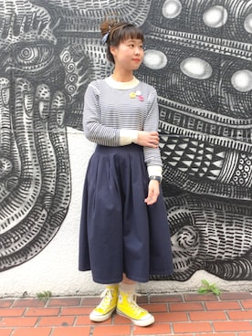 KURODA  AYANOさん（レディース・153cm）の春コーディネート