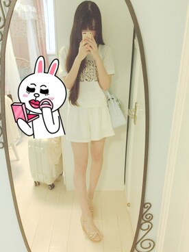 Ukiyoさん（レディース・166cm）の夏コーディネート