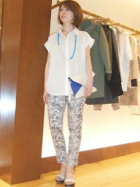 大友さん（レディース・157cm）の春コーディネート