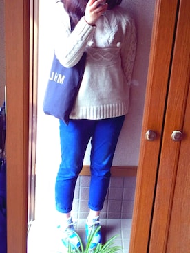 ももすけさん（レディース・173cm）の春コーディネート