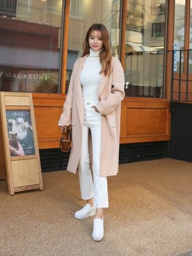 「DABAgirl（ダバガール）のアイテム」を使った、DABAgirlさん（レディース・164cm）の秋コーディネート