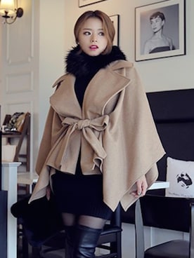 「DABAgirl（ダバガール）のアイテム」を使った、DABAgirlさん（レディース・164cm）の秋コーディネート