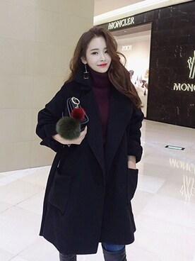 「DABAgirl（ダバガール）のアイテム」を使った、DABAgirlさん（レディース・164cm）の秋コーディネート