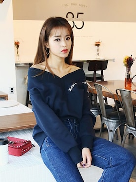 「DABAgirl（ダバガール）のアイテム」を使った、DABAgirlさん（レディース・164cm）の秋コーディネート