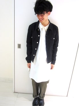 「WEGO（ウィゴー）のアイテム（ブルゾン）」を使った、310ri-さん（メンズ・170cm）の冬コーディネート