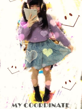 「wc JAPAN（ダブルシージャパン）のアイテム（モッズコート）」を使った、アラレ⋈ちゃんさん（レディース・153cm）の春コーディネート