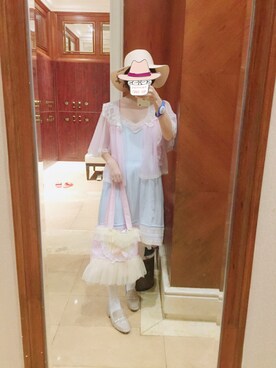 「handmade」｜「アイテム（その他シューズ）」を使った、kukkiさんさん（レディース・158cm）の夏コーディネート