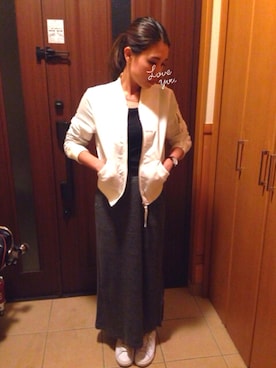 HI_MAさん（レディース・156cm）の春コーディネート