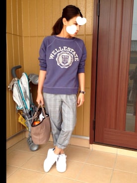 HI_MAさん（レディース・156cm）の春コーディネート