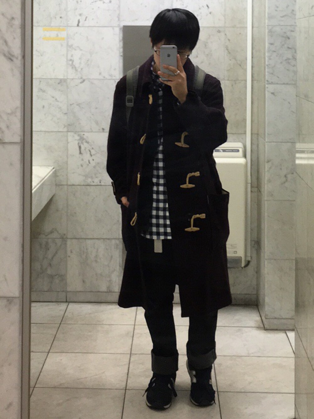 ⭐︎年末セール⭐︎ Paul Smith Collection ダッフルコート t*i様 ポールスミス グレー ダッフルコート トレンチスタイル