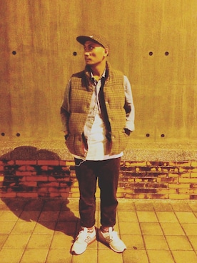 「PENFIELD USA（ペンフィールドユーエスエー）のアイテム（ジャケット/アウター）」を使った、guwaさん（メンズ・172cm）の秋コーディネート