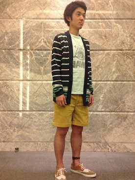 「B'2nd（ビーセカンド）のアイテム（アクセサリー）」を使った、B'2nd FUKUOKAさん（メンズ・175cm）の春コーディネート