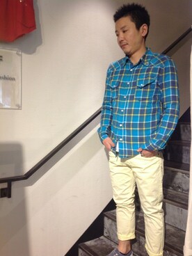 B'2nd FUKUOKAさん（メンズ・170cm）の春コーディネート