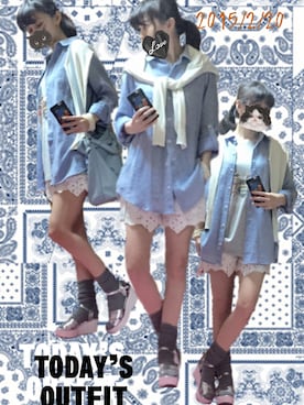 幼心の君さん(レディース・153cm)の冬コーディネート