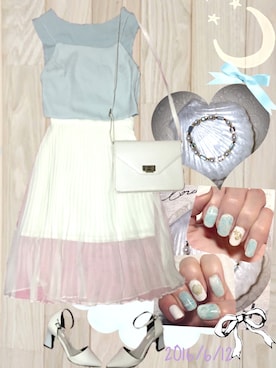 幼心の君さん（レディース・153cm）の夏コーディネート