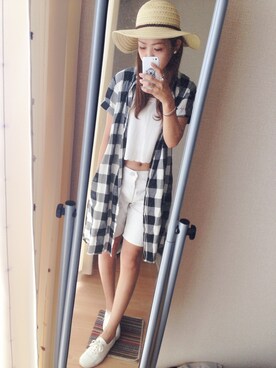 ham.さん（レディース・165cm）の夏コーディネート